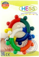 Hess Chrastítko dva kroužky barevné