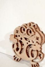 Wood Trick 3d mechanické puzzle - žába