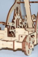 Wood Trick 3d mechanické puzzle - katapult
