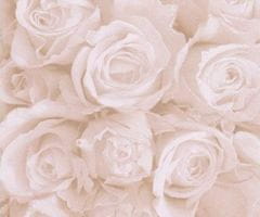 Ursus Čtvrtka perleťová a4 svatební růže - bílá, ursus, 240g/m2