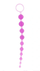 Toy Joy TOYJOY 10 análních kuliček fialové