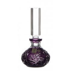 Caesar Crystal Flakon Pinwheel II, barva fialová, objem 130 ml