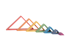 TickIt Duha trojúhelníky / Rainbow Architect Triangles