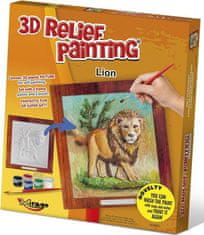 Mirage Hobby  Kreativní sada 3D malování Relief Painting: Tygr