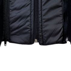Zapana Pánský vlněný kabát s příměsí kašmíru Marsh černý XL