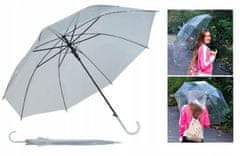 Malatec 6600 Dámský průhledný deštník čirý