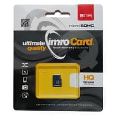 IMRO Paměťová karta Imro microSDHC 8GB