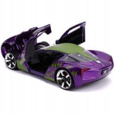 Jada Toys Joker Car Chevy Corvette Stingray Figurk