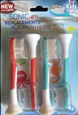 BMK Náhradní kompatibilní hlavice na elek. zubní kartáčky Philips Sonicare For Kids HX6044/33 - 4 ks - věk 7+