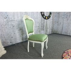 Domus Mobili Italy (2787) SEDIA CASTELLO zámecká židle zelená, set 2 ks