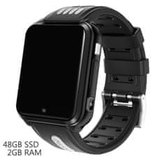 Klarion Dětské černo-šedé smart hodinky H1-2023 48GB s bezkonkurenční výdrží baterie