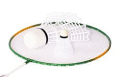 Eddy Toys Badminton 2 rakety 2 košíčky 1 obal zelená