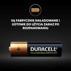 Duracell RECHARGEABLE AA 2500MAH HR6 x4