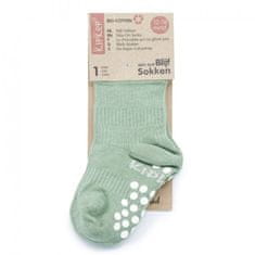 KipKep Dětské ponožky Stay-on-Socks ANTISLIP 12-18m 1pár Calming Green