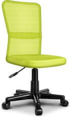 Tresko Dětská otočná židle Zelená
