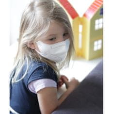 iprotect Dětský respirátor FFP2 NR Junior , balení 10 ks, bílý