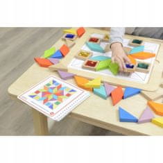Masterkidz MASTERKIDZ Puzzle Mozaika Učící se barvy a tvary