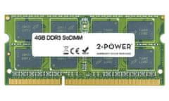 2-Power 4GB MultiSpeed 1066/1333/1600 MHz DDR3 SoDIMM 2Rx8 (1.5V / 1.35V) (DOŽIVOTNÍ ZÁRUKA)
