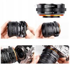 K&F Concept Adaptér pro Olympus Micro 4/3 m4/3 na Nikon G F AI / KF06.454