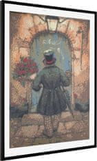 Craft Sensations Diamantové malování Můž s růžemi 40x50cm