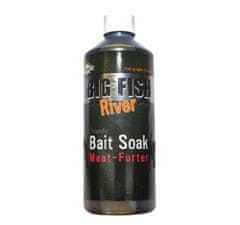 Dynamite Baits Posilovač Big Fish River Bait Soak Meat & Furter - 500 ml
