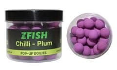 Extra Carp Boilies Zfish POP-UP - Chilli / Plum