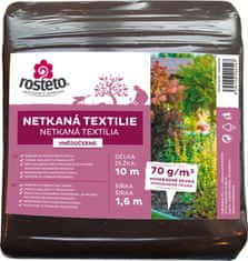 Rosteto Neotex / netkaná textilie - hnědočerný 70g šíře 10 x 1,6 m