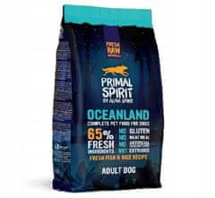Primal Primal 65% Oceanland Dog Food 1 kg hypoalergenní přírodní granule bez obilovin pro dospělé psy všech plemen