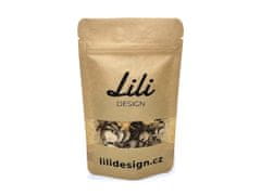 Lili Design Dřevěné lístečky mix 5 druhů, 100