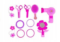Lean-toys Toaletní stolek Beauty Set + vlasové doplňky