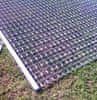 ProRain Ocelová zatahovací (smykovací) síť na trávníky 120 x 120 cm
