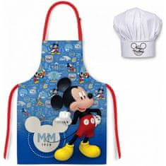 EUROSWAN Dětská zástěra s kuchařskou čepicí Mickey Mouse - Disney