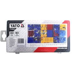 YATO Sada elektrických konektorů 360 ks. YT-06890