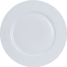 H & L Velký porcelánový mělký talíř Jumbo 30,5cm, bílý 628100060