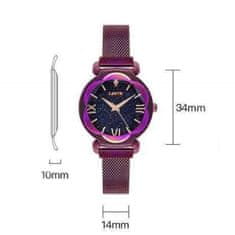 VIVVA® Dámské hodinky, Elegantní hodinky, Rose gold Magnetické hodinky | STARRY TIME