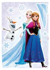 KOMAR Products samolepicí dekorace Disney Ledové království - Frozen Sisters 14046