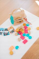 MINILAND Miniland Navlékací hračka 32 prvků