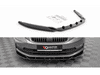 spoiler pod přední nárazník ver.2 pro Škoda Octavia Mk3 Facelift, černý lesklý plast ABS