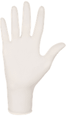 MERCATOR MEDICAL DERMAGEL Jednorázové latexové zdravotnické rukavice 100 ks velikost S