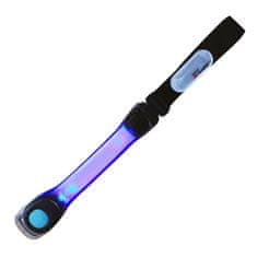 Altima páska na ruku s LED světlem modrá