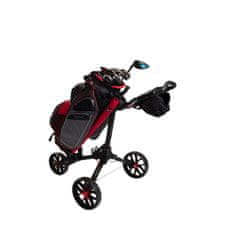 BagBoy Ruční tříkolový golfový vozík Nitron Red/Black