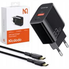 Mcdodo MCDODO USB NABÍJEČKA USB-C 33W + USB-C KABEL 60W CH-0922