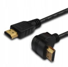 SAVIO Šikmý kabel CL-108 HDMI - HDMI 1.5m