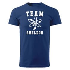 Grooters Pánské tričko Teorie velkého třesku - Team Sheldon Velikost: L