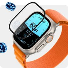 TGP Safírové ochranné sklo pro Apple Watch Ultra, 13 karátové