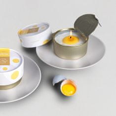 CandleCan Vanilková svíčka ve tvaru vajíčka