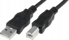 Ansmann Kabel USB A - USB B černý 5m