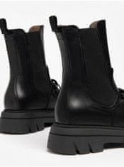 Černé kožené chelsea boty Nero Giardini 40