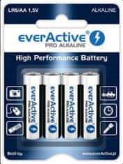 everActive Baterie Pro Alkaline alkalické LR6 AA 3000mAh 4 ks.