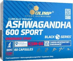 Olimp Olimp Ashwagandha 600 Sport 60 kapslí, extrakt (KSM-66) z kořene rostliny Withania Somnifera L